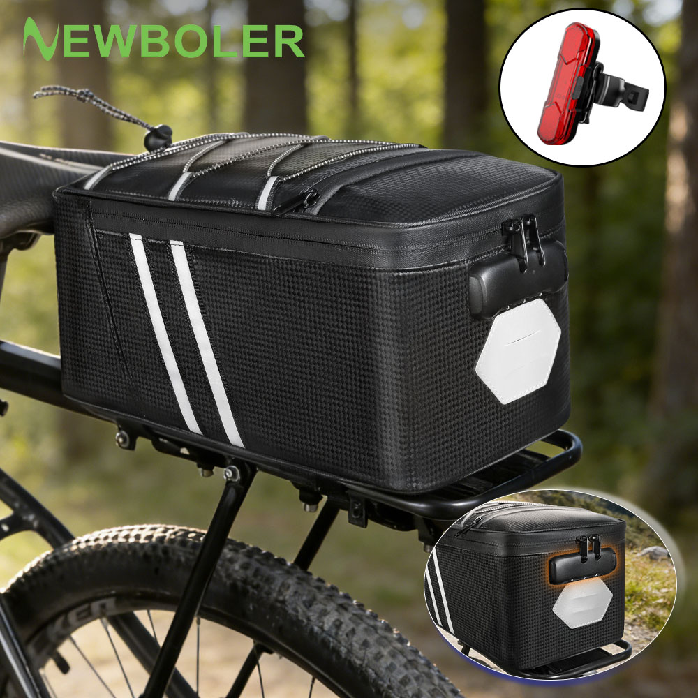 Cycling Gear Storage Rack - Велосумка на заднее сиденье с замком,