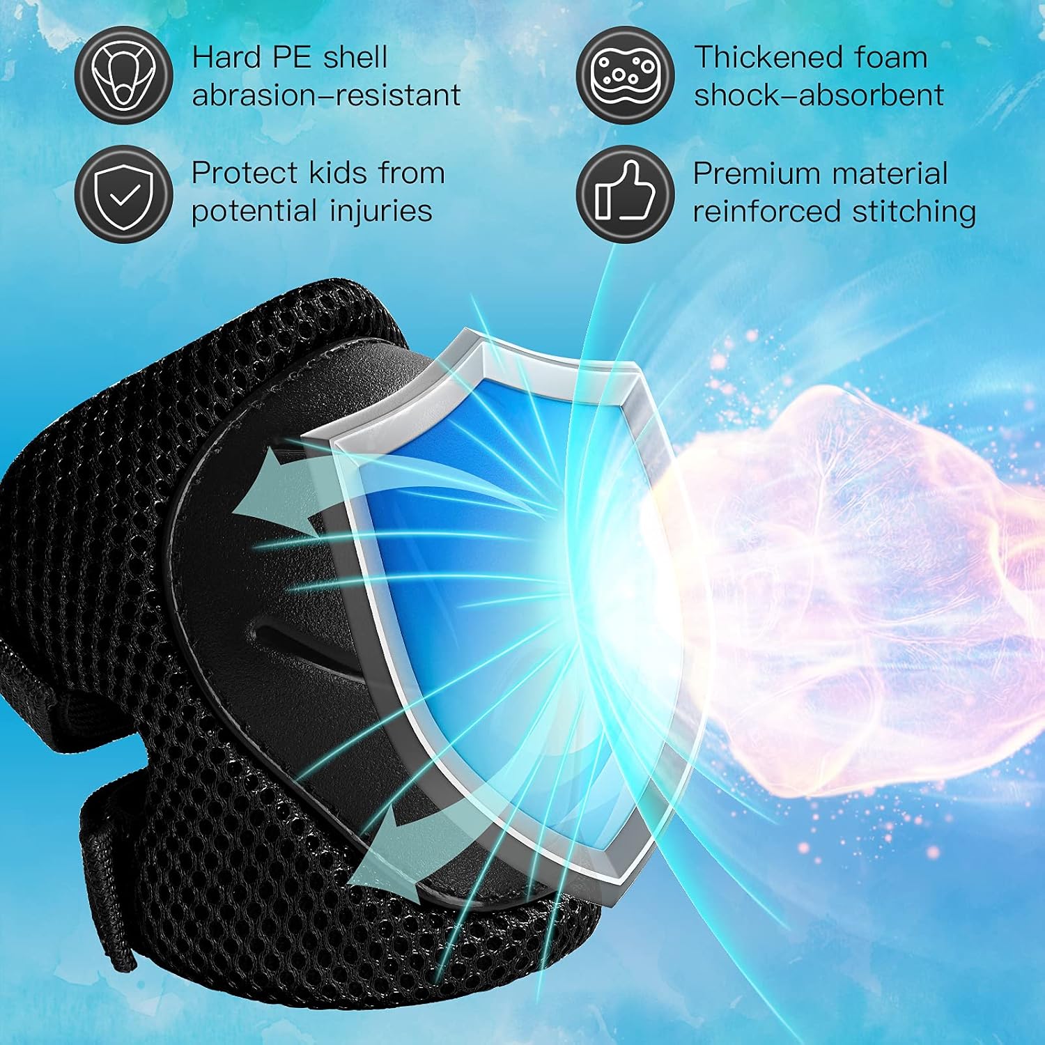 Комплект защитного снаряжения  – обзор и цена Cycling Protective Gear For Kids