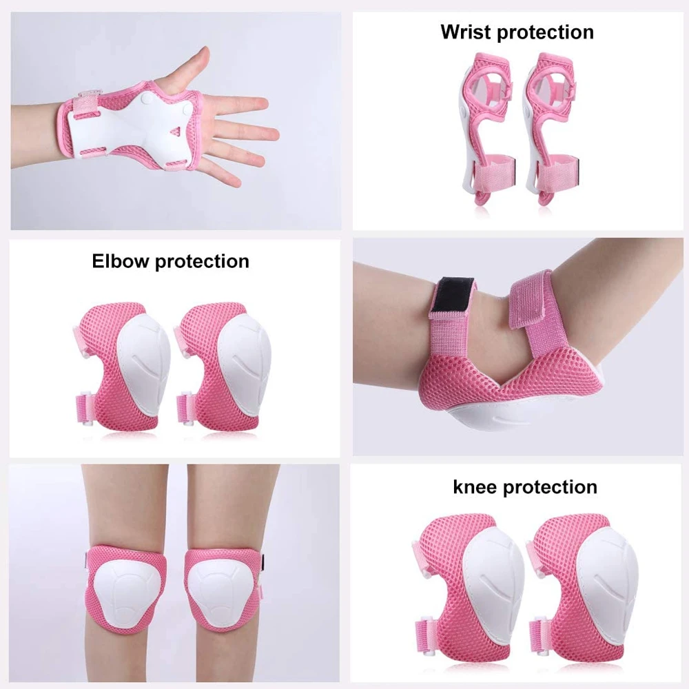 GOMOREON 6 шт./компл. детские  – обзор и цена Cycling Protective Gear For Kids