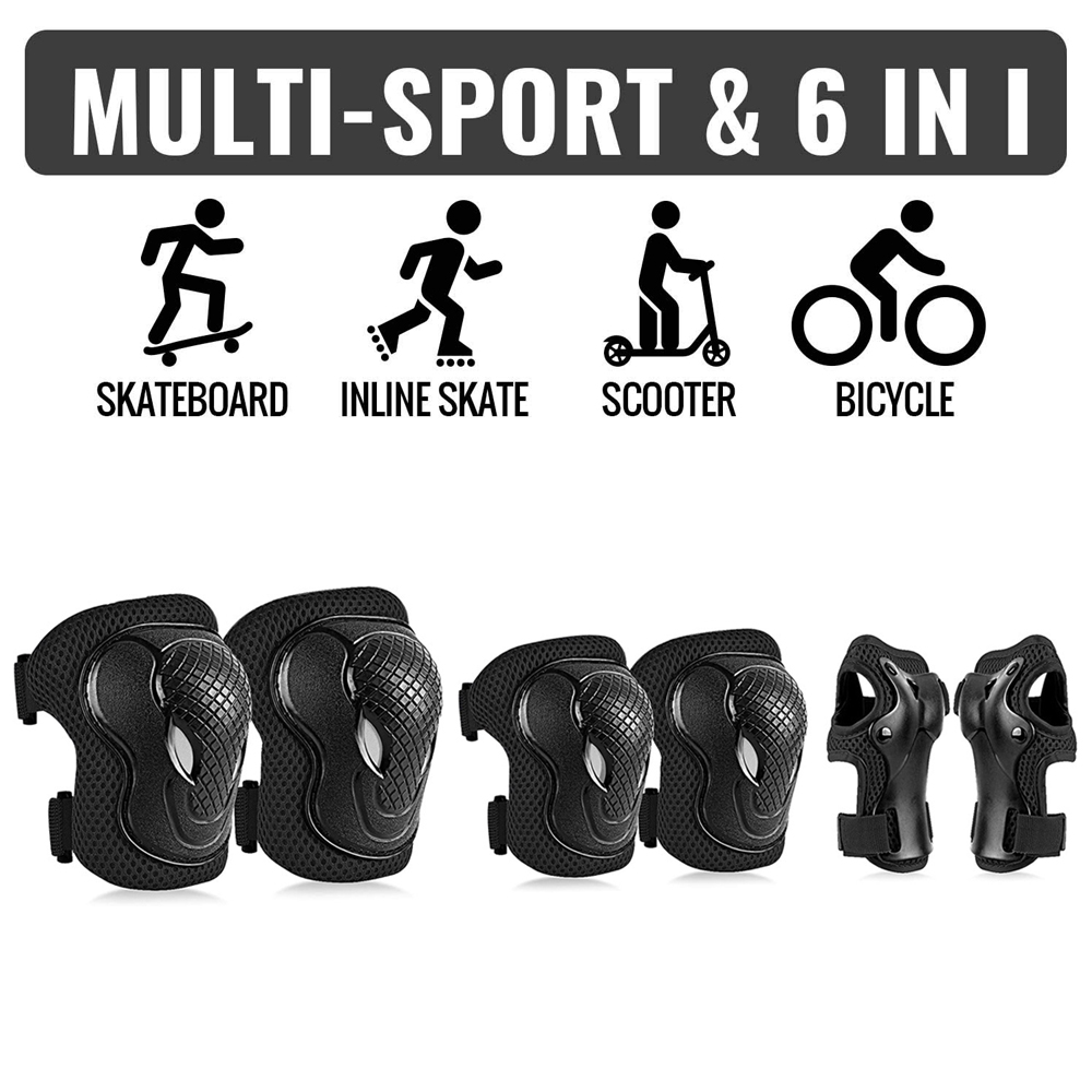 GOMOREON 6 шт./компл., детские – обзор и цена Cycling Protective Gear For Kids