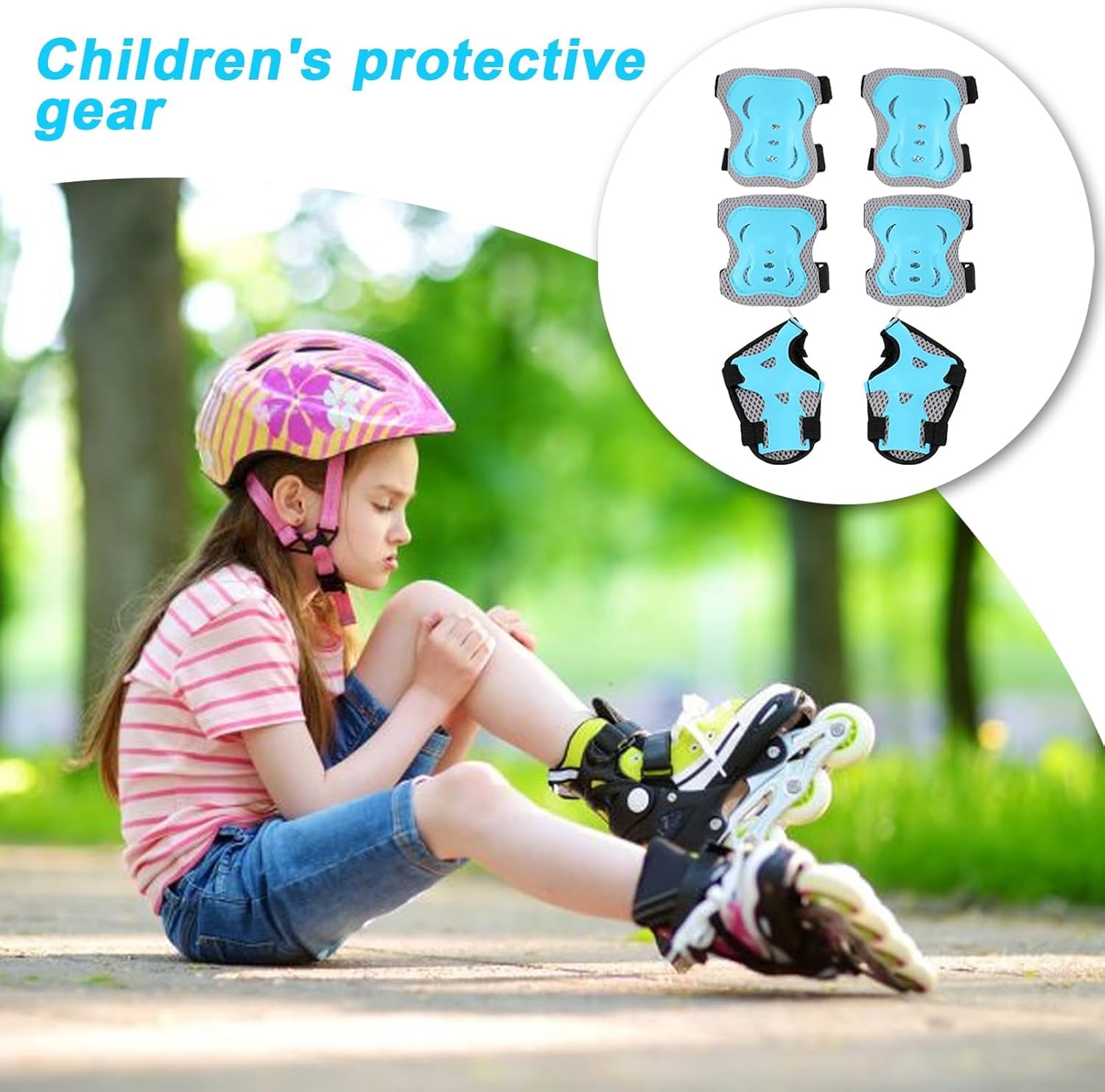 Детские наколенники Налокотник – обзор и цена Cycling Protective Gear For Kids