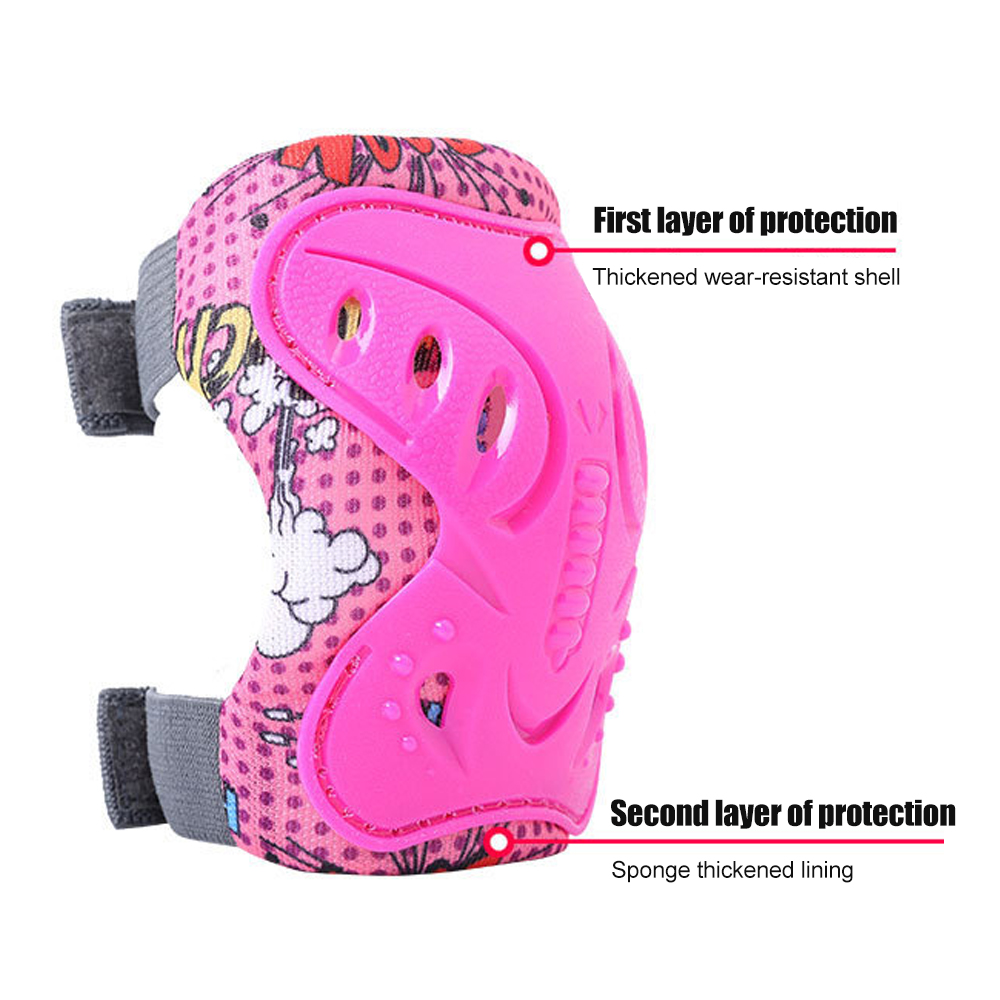 6 шт., детские наколенники для – обзор и цена Cycling Protective Gear For Kids