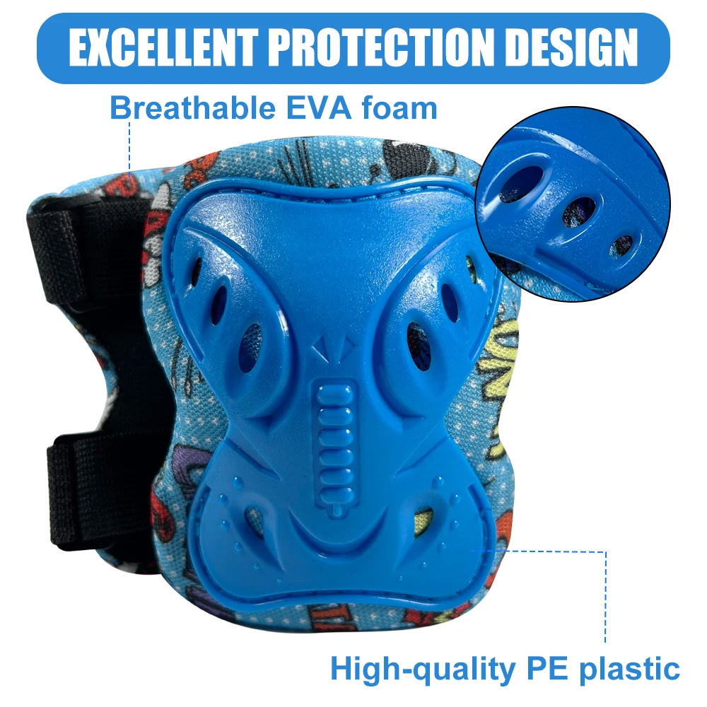 6 шт., детские наколенники для – обзор и цена Cycling Protective Gear For Kids