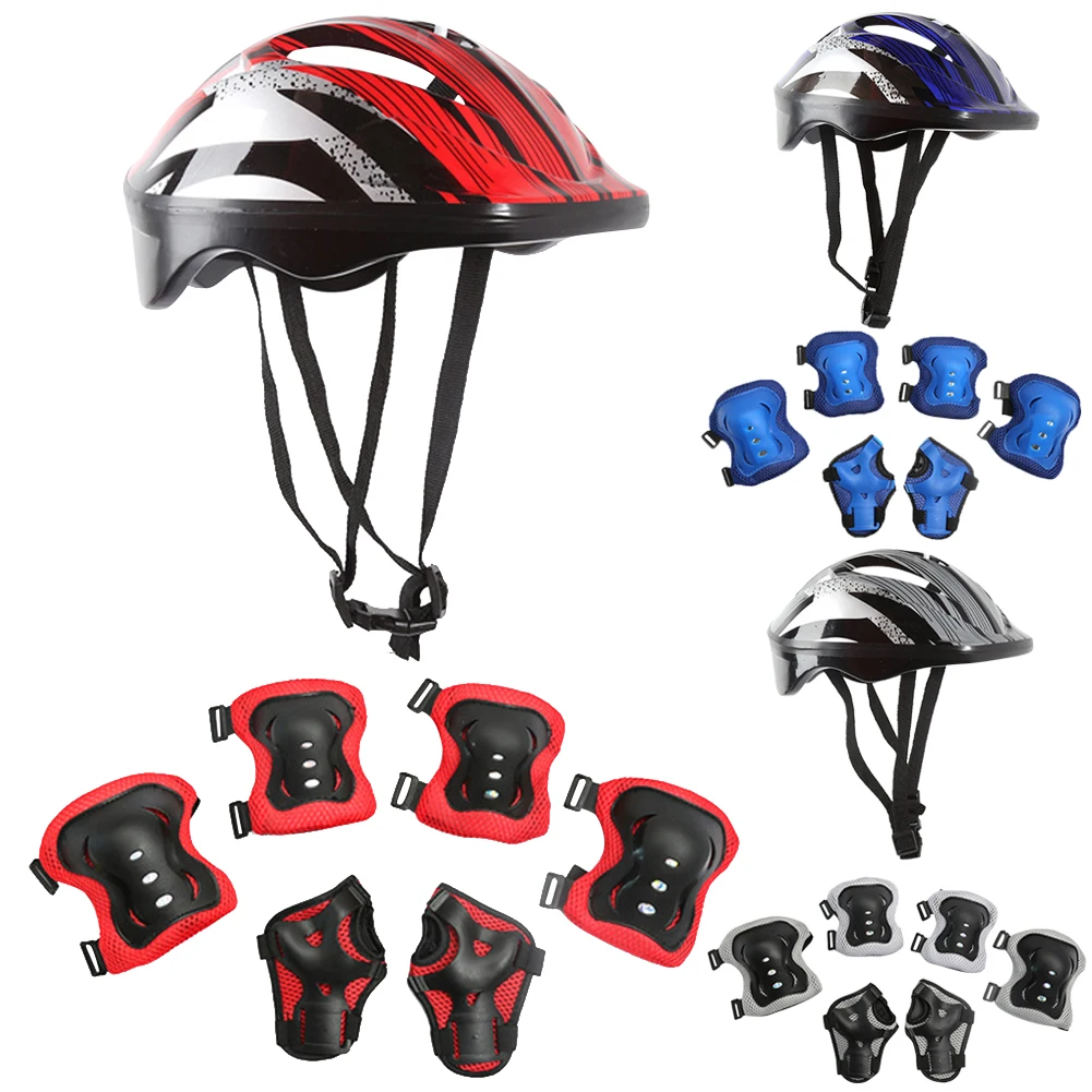 Комплект из 7 предметов защитн – обзор и цена Cycling Protective Gear For Kids
