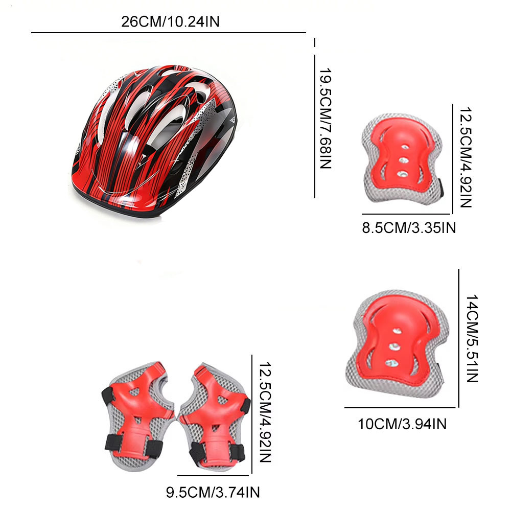 Комплект защитного снаряжения  – обзор и цена Cycling Protective Gear For Kids
